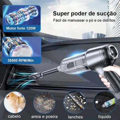 Aspirador De Pó Portátil Para Carro [ULTRA POTENTE]